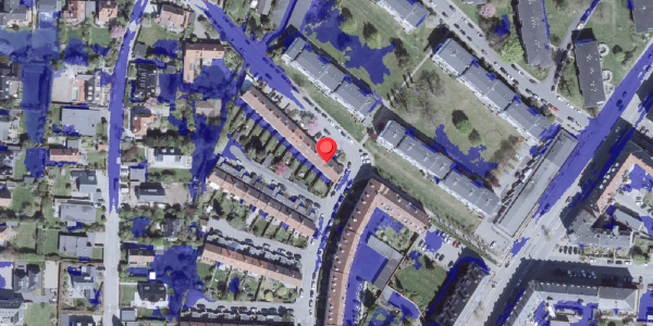 Ekstrem regn på Vingårds Alle 66, . , 2900 Hellerup