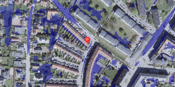 Ekstrem regn på Vingårds Alle 68, . , 2900 Hellerup