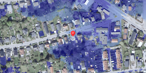 Ekstrem regn på Alsikemarken 21, 2860 Søborg