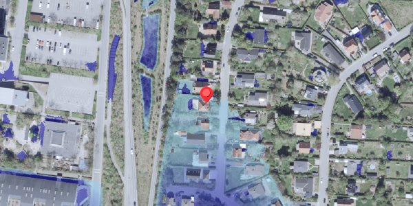 Ekstrem regn på Dalen 18, 2860 Søborg