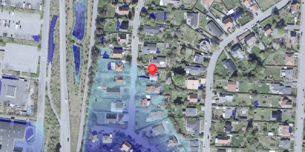 Ekstrem regn på Dalen 21, 2860 Søborg