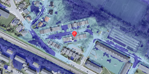 Ekstrem regn på Ericastien 7, . , 2820 Gentofte