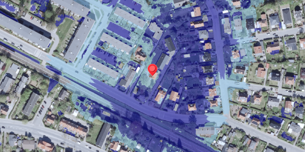 Ekstrem regn på Ericavej 40, 2820 Gentofte