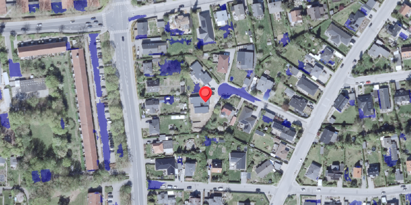 Ekstrem regn på Indmarken 9, 2860 Søborg