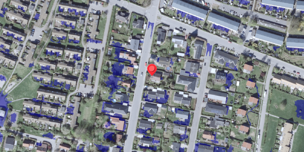 Ekstrem regn på Borgerdiget 30, . , 2730 Herlev