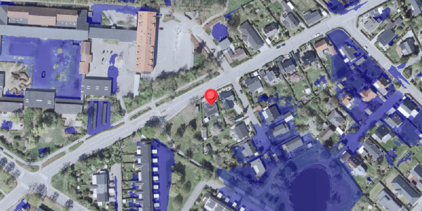 Ekstrem regn på Borgerdiget 92, 2730 Herlev