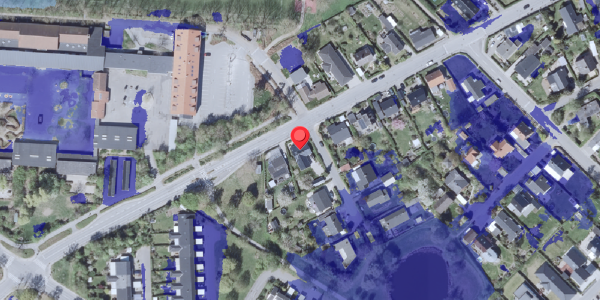 Ekstrem regn på Borgerdiget 94, 2730 Herlev