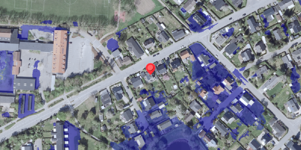 Ekstrem regn på Borgerdiget 110, 2730 Herlev