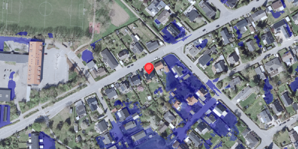Ekstrem regn på Borgerdiget 114, 2730 Herlev