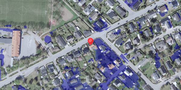 Ekstrem regn på Borgerdiget 116, 2730 Herlev