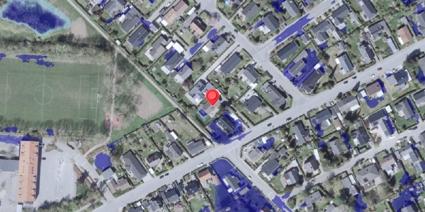Ekstrem regn på Borgerdiget 121, . , 2730 Herlev