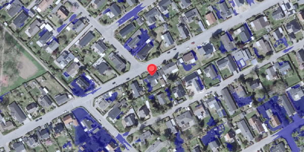 Ekstrem regn på Borgerdiget 124, 2730 Herlev