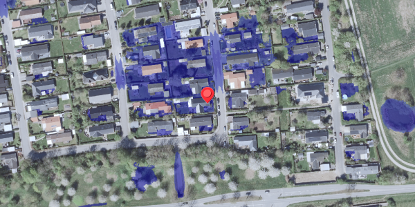Ekstrem regn på Byskovvej 21, 2730 Herlev