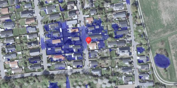 Ekstrem regn på Byskovvej 24, 2730 Herlev