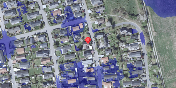 Ekstrem regn på Byskovvej 33, 2730 Herlev