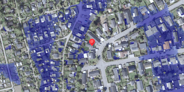 Ekstrem regn på Dalbugten 55, 2730 Herlev