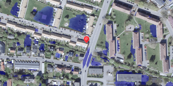 Ekstrem regn på Digestykket 1, 2730 Herlev