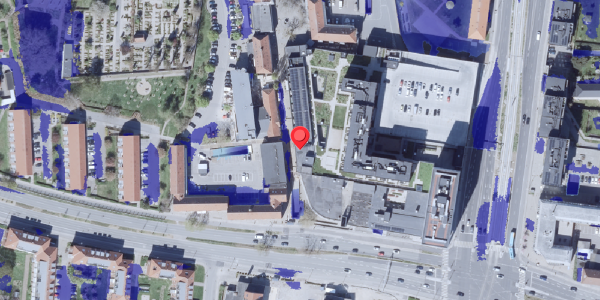 Ekstrem regn på Herlev Torv 2, 2730 Herlev
