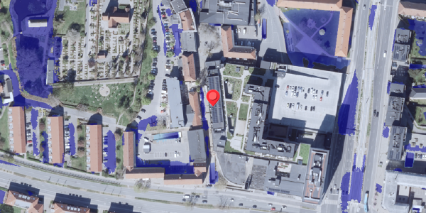Ekstrem regn på Herlev Torv 10, 2730 Herlev