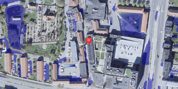 Ekstrem regn på Herlev Torv 16, 2730 Herlev