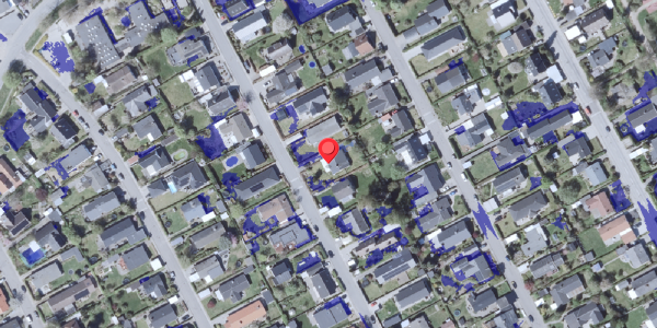 Ekstrem regn på Kamdalen 24, . , 2730 Herlev