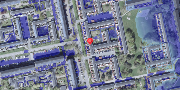 Ekstrem regn på Peberhaven 8, 2730 Herlev
