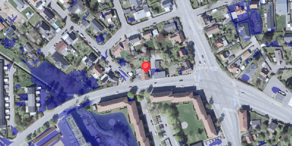 Ekstrem regn på Vindebyvej 55D, 2730 Herlev