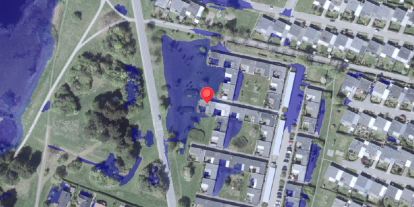 Ekstrem regn på Vingetoften 286, 2730 Herlev