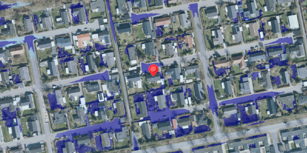 Ekstrem regn på Borgager 21, 2620 Albertslund