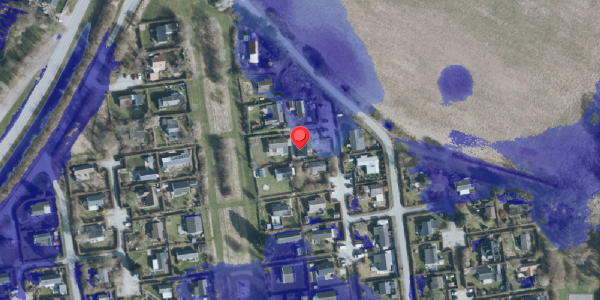 Ekstrem regn på Agerhaven 18, 2640 Hedehusene