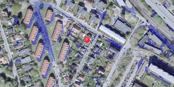 Ekstrem regn på Sofievej 2, . , 2800 Kongens Lyngby
