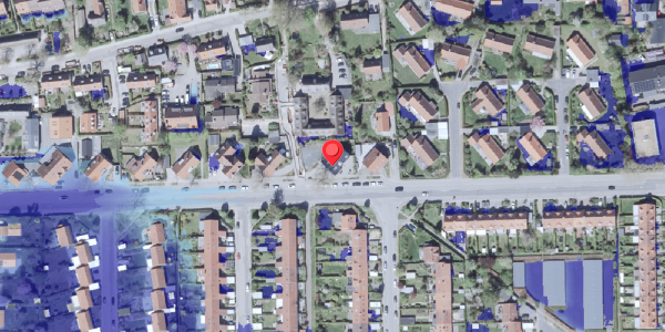 Ekstrem regn på Virumvej 86, 2830 Virum