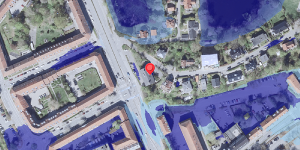 Ekstrem regn på Morlenesvej 2, 2840 Holte