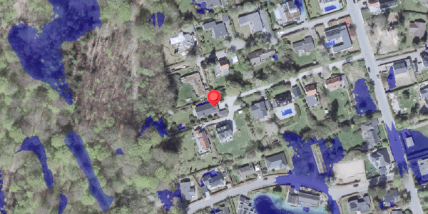 Ekstrem regn på Paradiskrogen 13, 2840 Holte