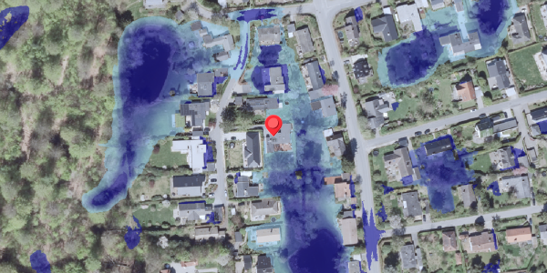 Ekstrem regn på Pindehuggervang 9, 2840 Holte