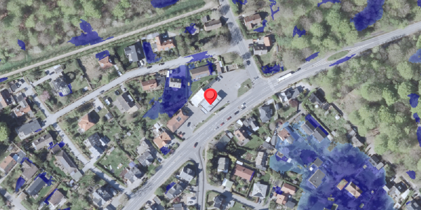 Ekstrem regn på Helsingørsvej 19, 3480 Fredensborg
