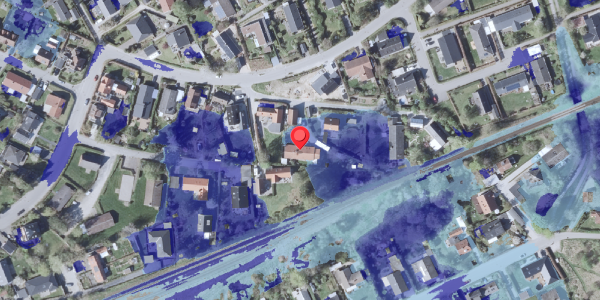 Ekstrem regn på Nørredamsvej 52, 3480 Fredensborg