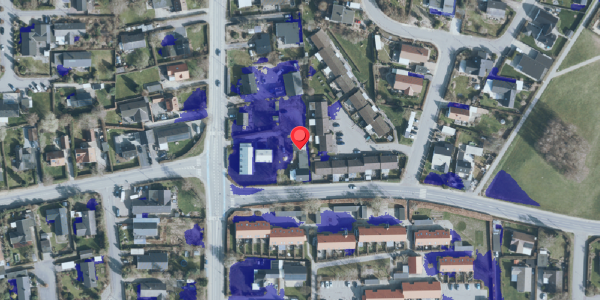 Ekstrem regn på Lystrupvej 1, 3550 Slangerup