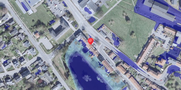 Ekstrem regn på Lundegade 21, 3000 Helsingør