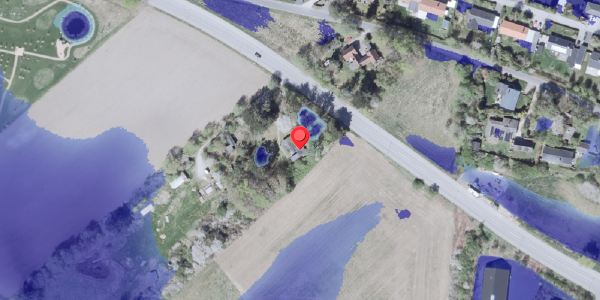 Ekstrem regn på Sauntevej 142A, 3100 Hornbæk