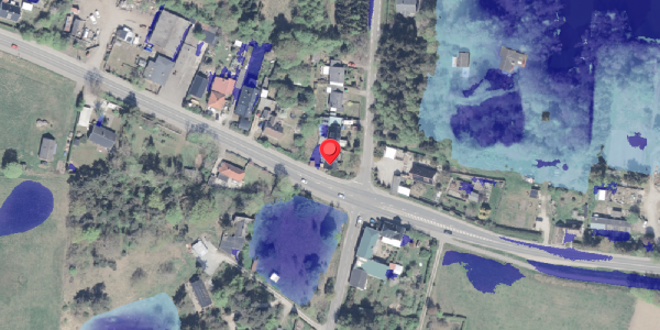 Ekstrem regn på Amtsvejen 221, . , 3390 Hundested