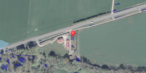 Ekstrem regn på Amtsvejen 314, . , 3390 Hundested
