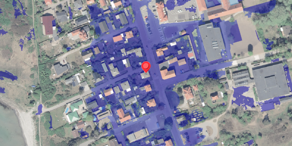 Ekstrem regn på Funkisvej 1, 3390 Hundested