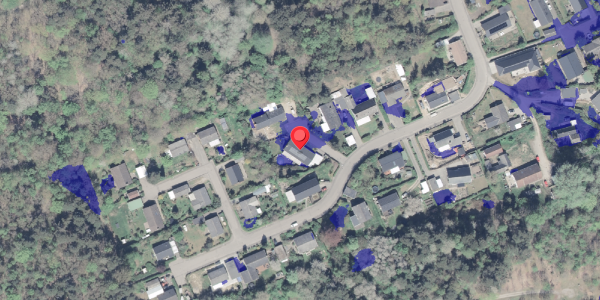Ekstrem regn på Harebakken 12, 3390 Hundested