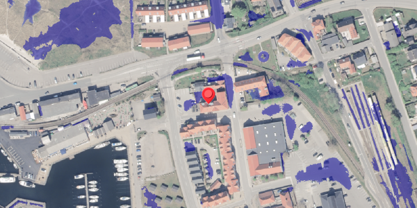 Ekstrem regn på Havnegade 2D, 3390 Hundested