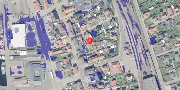 Ekstrem regn på Nygade 3, 3390 Hundested