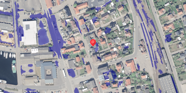 Ekstrem regn på Nørregade 21, 3390 Hundested