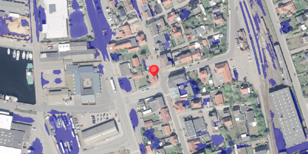 Ekstrem regn på Nørregade 28, 3390 Hundested