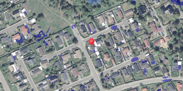 Ekstrem regn på Petuniavej 2, 3390 Hundested
