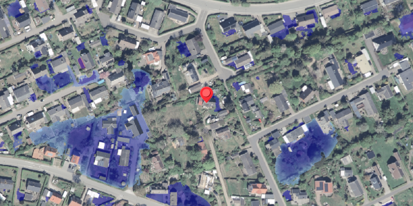 Ekstrem regn på Stangbakken 8, 3390 Hundested